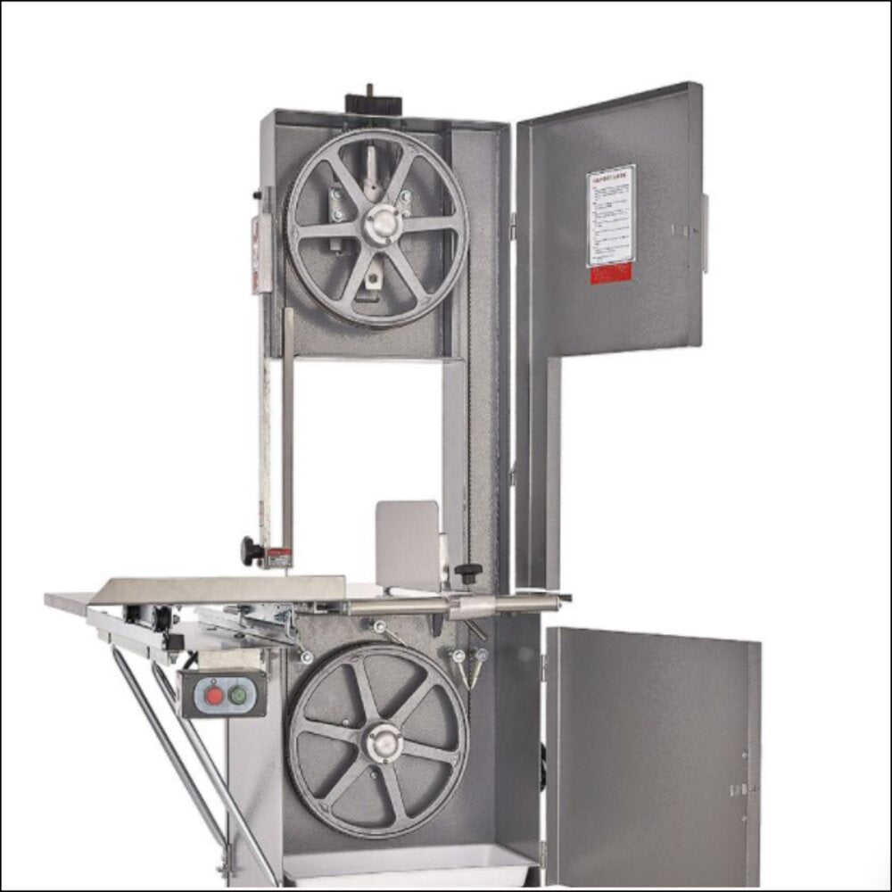 SIERRA MARCA TORREY LINEA JR, MOTOR 1.1/2 HP GABINETE Y CABEZAL EN ACER. CARBON.