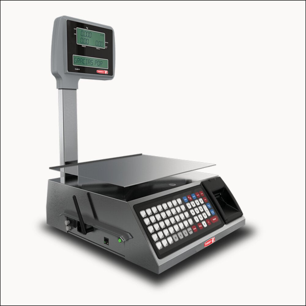 BASCULA ETIQUETADORA TORREY W-LABEL-40 KG DIVISION MINIMA 0.010kg