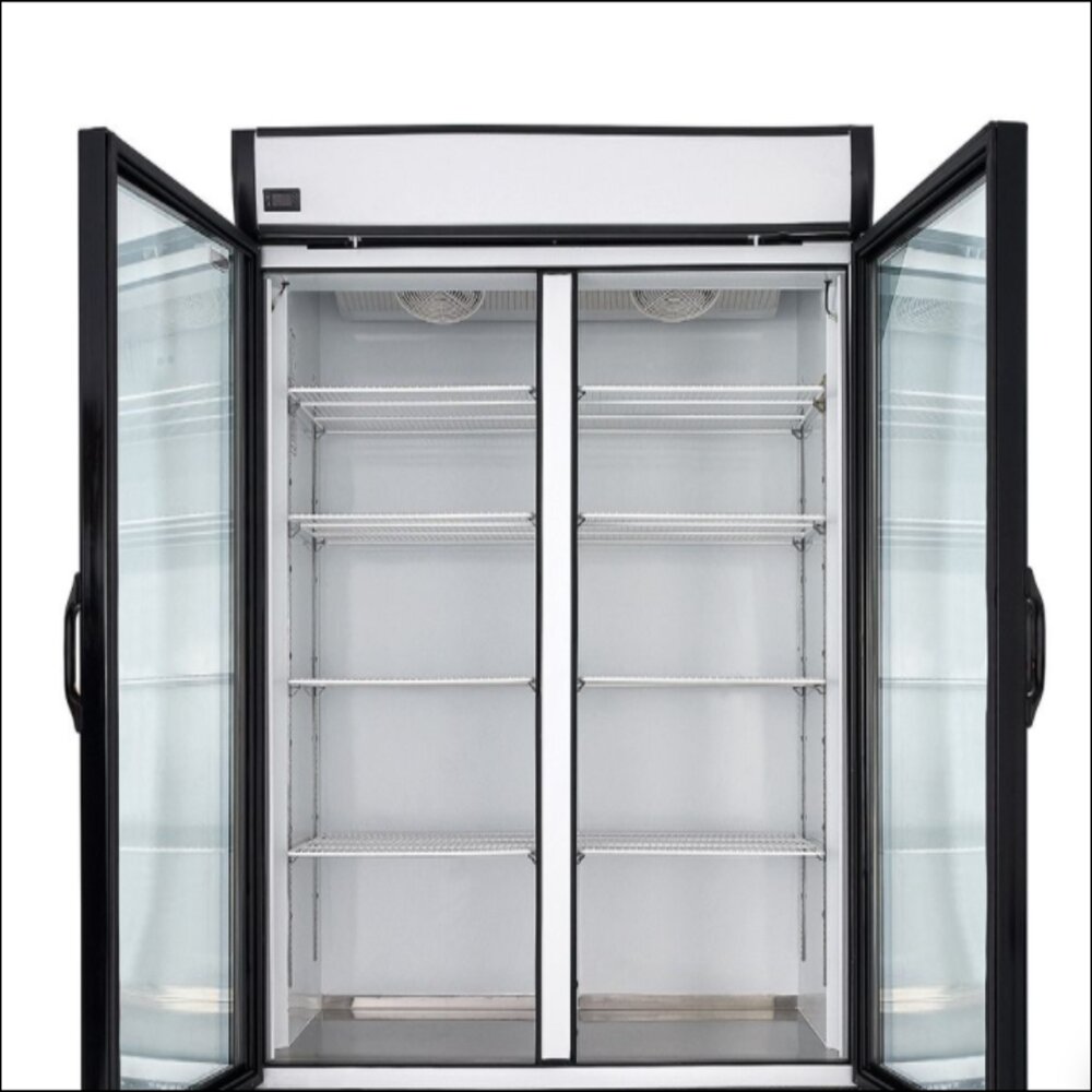 REFRIGERADOR EXHIBIDOR VERTICAL 2 PUERTAS 36 PIES CUBICOS R36
