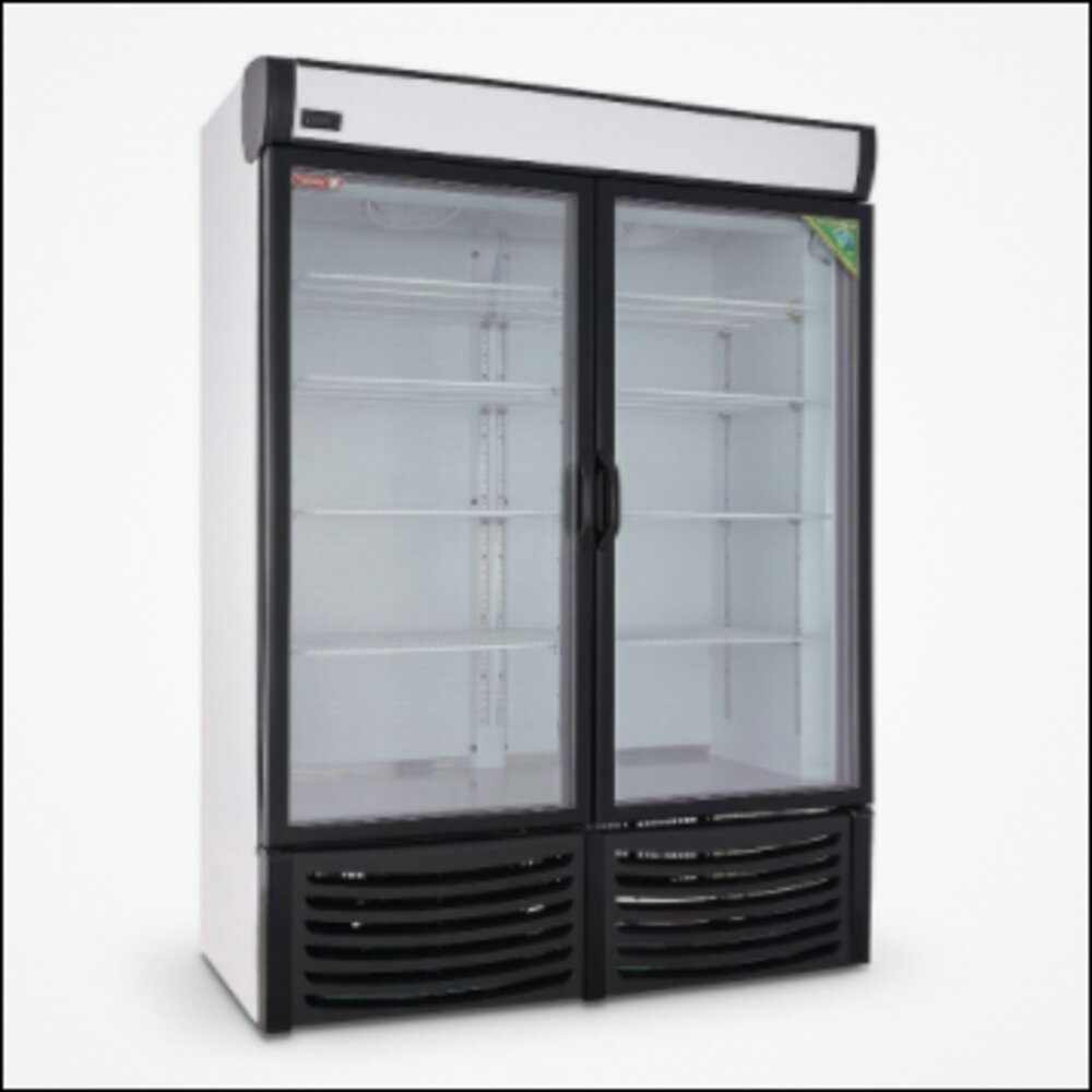 REFRIGERADOR EXHIBIDOR VERTICAL 2 PUERTAS 36 PIES CUBICOS R36