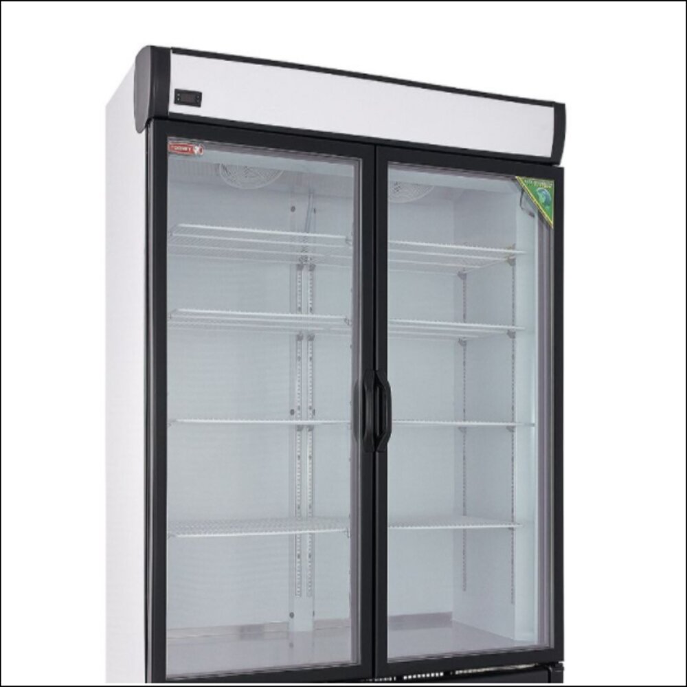 REFRIGERADOR EXHIBIDOR VERTICAL 2 PUERTAS 36 PIES CUBICOS R36