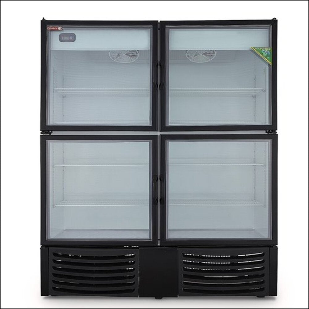 REFRIGERADOR VERTICAL EXHIBIDOR 4 PUERTAS VRD42
