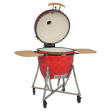 Asador Torrey Kamado Berry Grill 26" - rojo