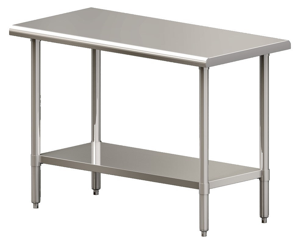 MESA DE ACERO INOXIDABLE MULTIUSOS 122CM