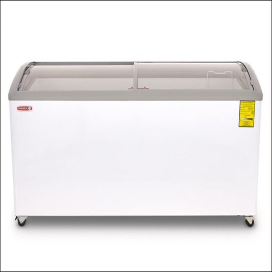 Congelador tapa cristal curvo CHC-180CR