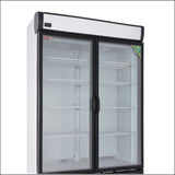 REFRIGERADOR EXHIBIDOR VERTICAL 2 PUERTAS 36 PIES CUBICOS R36