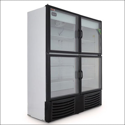 REFRIGERADOR VERTICAL EXHIBIDOR 4 PUERTAS VRD42