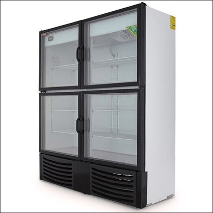 REFRIGERADOR VERTICAL EXHIBIDOR 4 PUERTAS VRD42